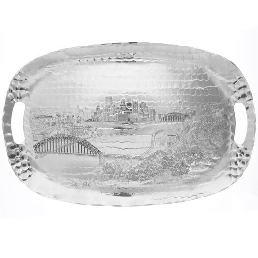 Pittsburgh Skyline Luncheon Tray