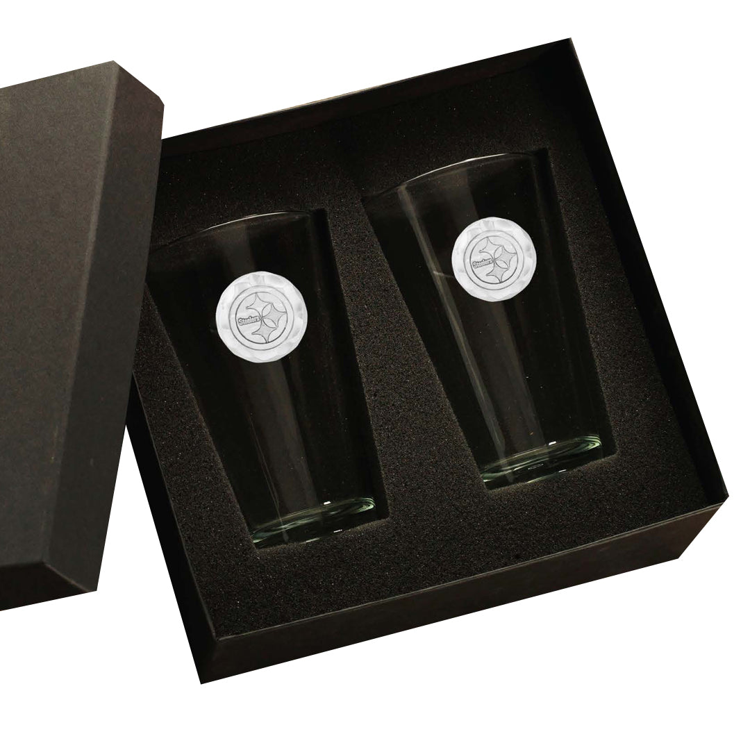 Pittsburgh Steelers 2-Piece Pint Glass Set