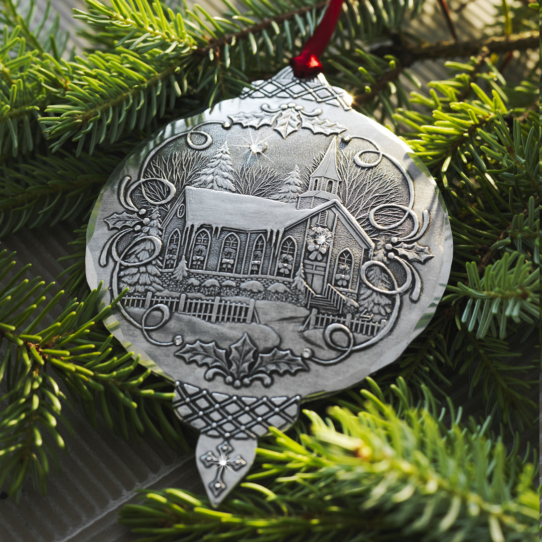 Portraits of Christmas 3-Piece Ornament Set