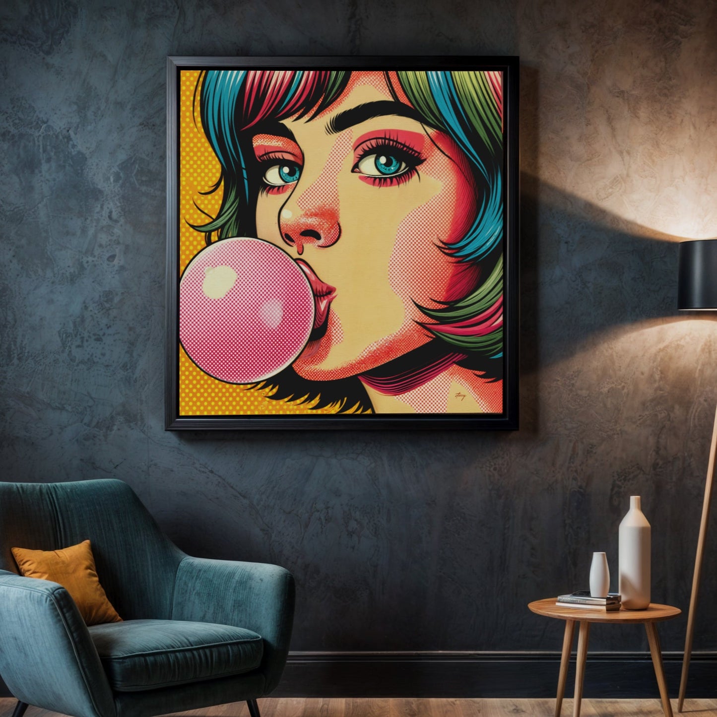 Canvas Print: "Roys Bubble"