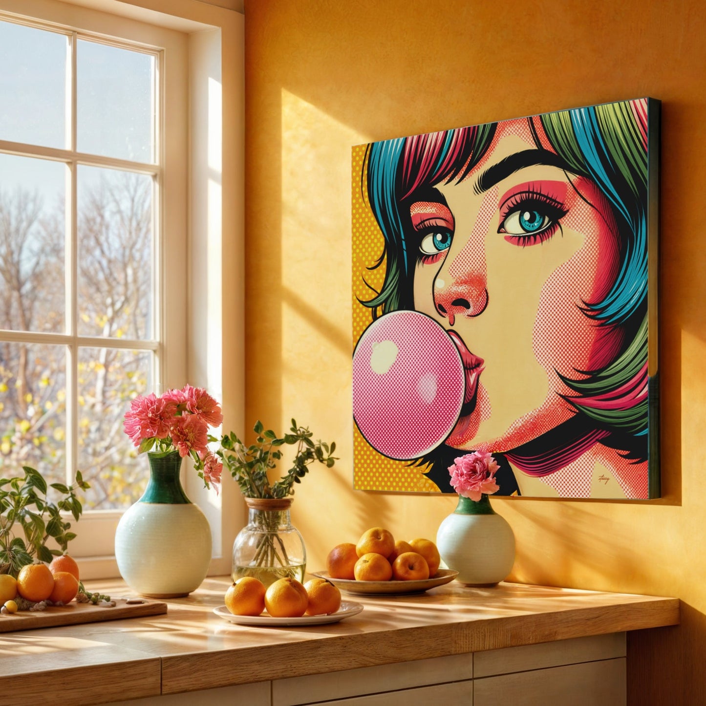 Canvas Print: "Roys Bubble"