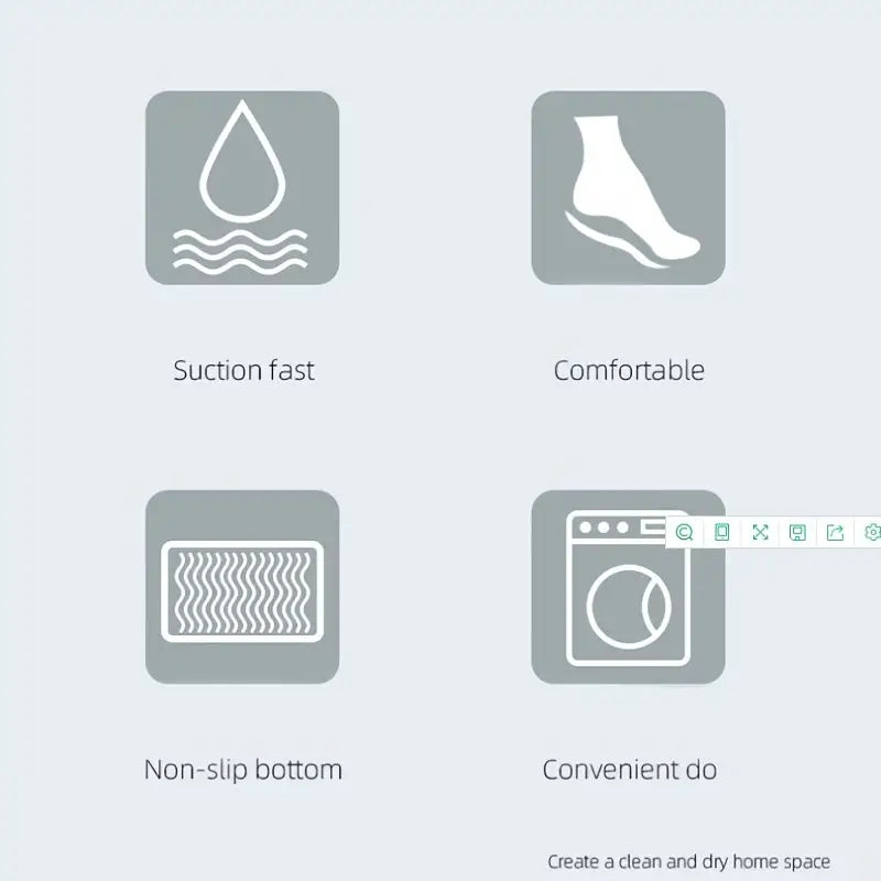 Blue Striped Area Rug for Bedroom