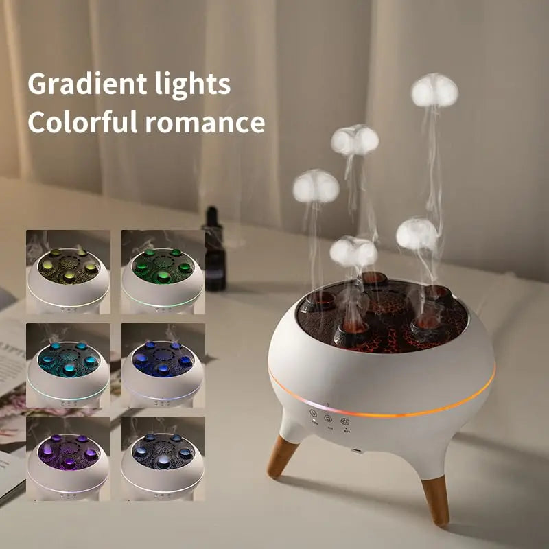 Jellyfish Aroma Diffuser | 250ml | 7 Color Lights & Remote