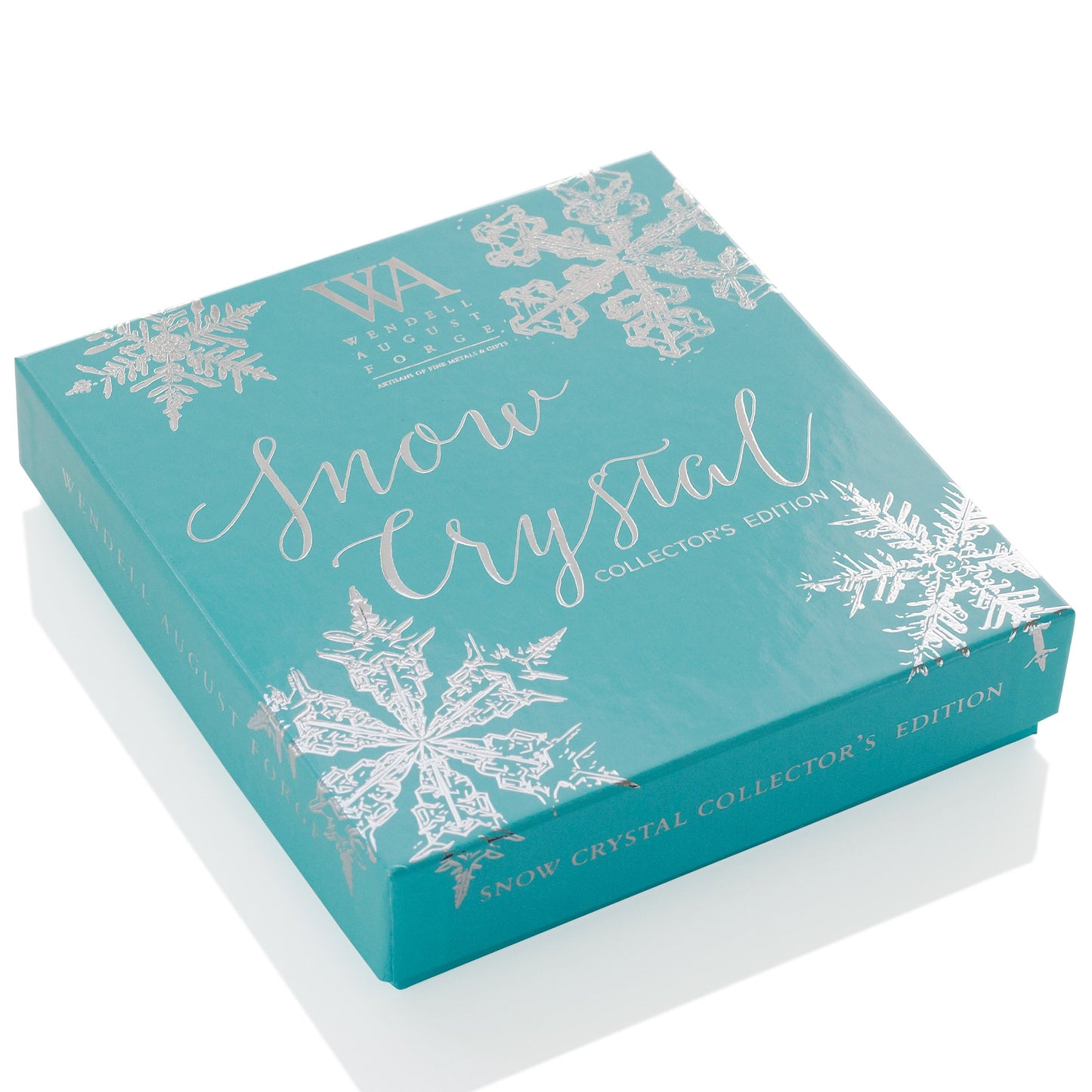 Snow Crystal Rose Ornament (Aluminum)