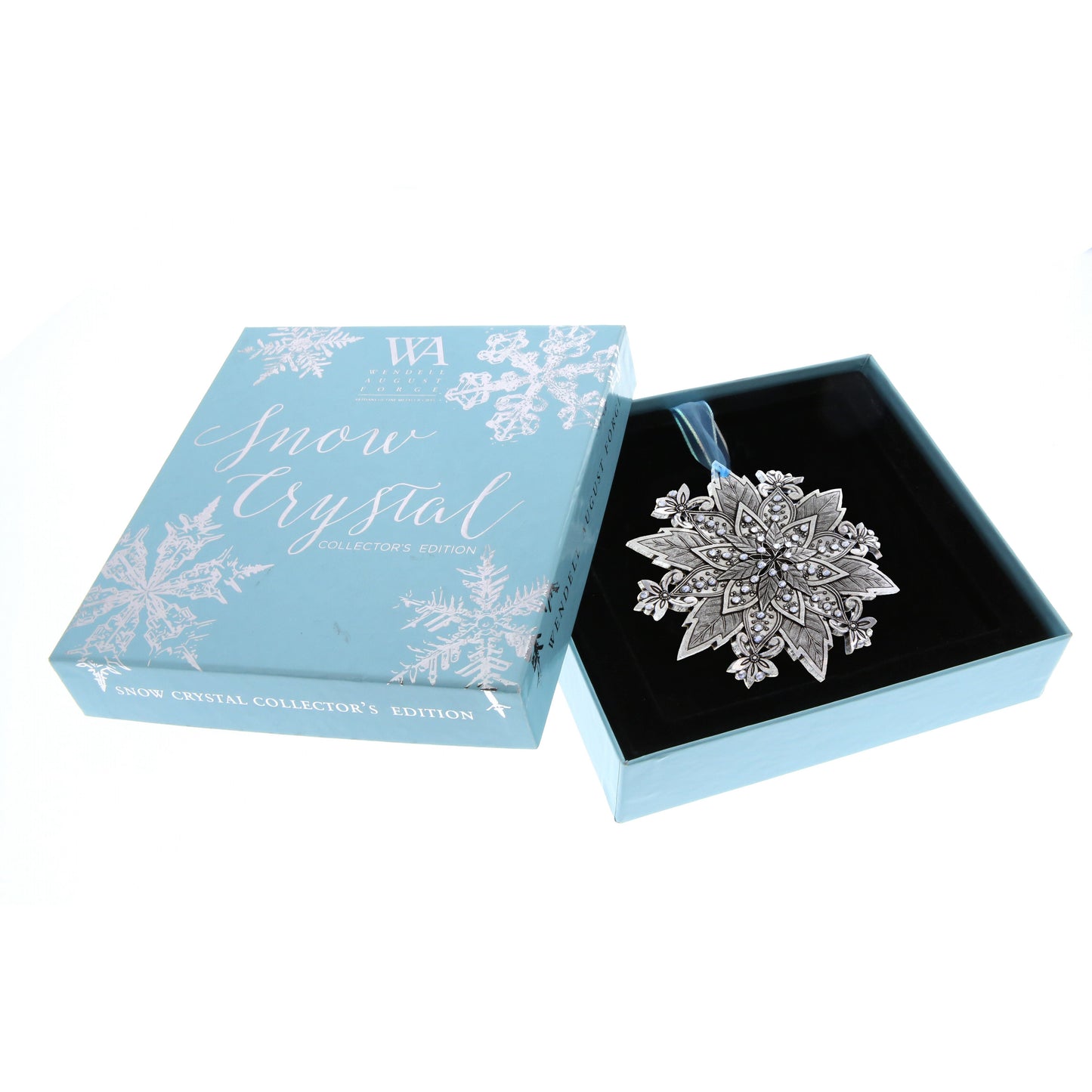 Snow Crystal Poinsettia Ornament (Aluminum)