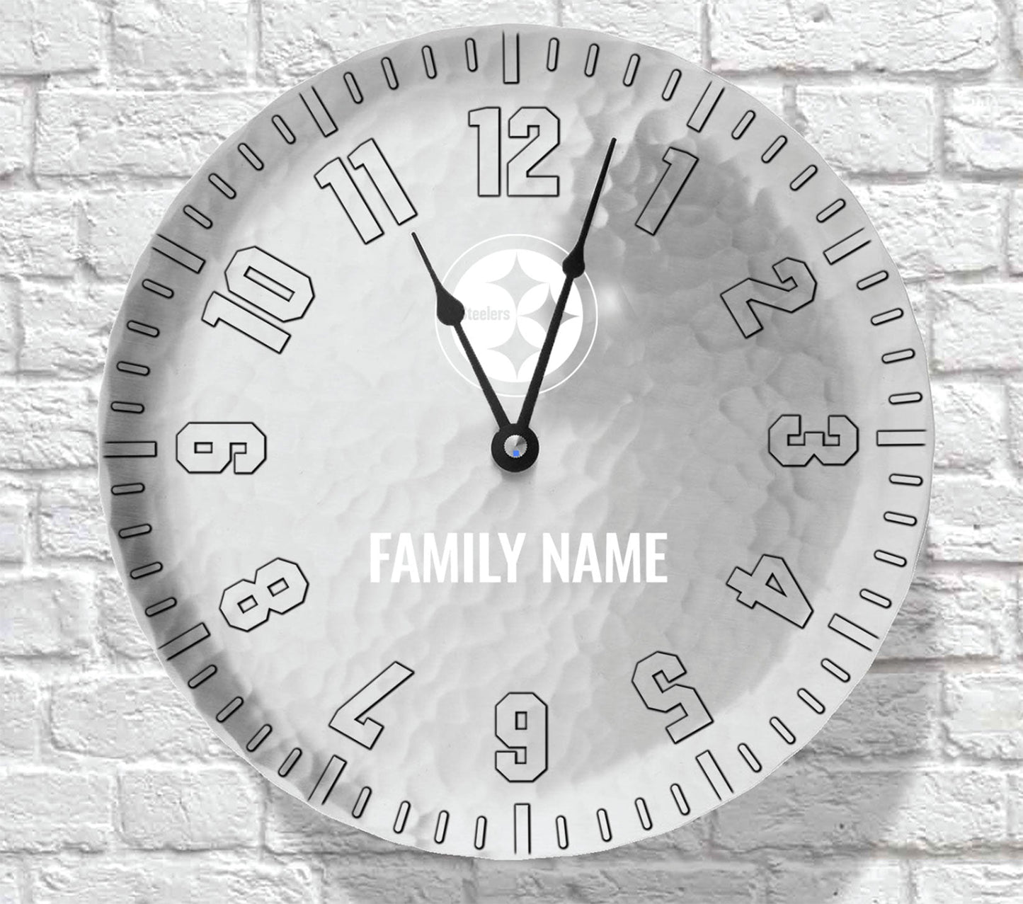 Pittsburgh Steelers 9" Wall Clock