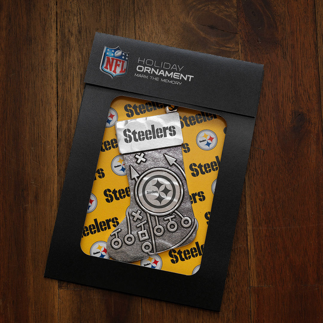 Pittsburgh Steelers Playbook Stocking Ornament