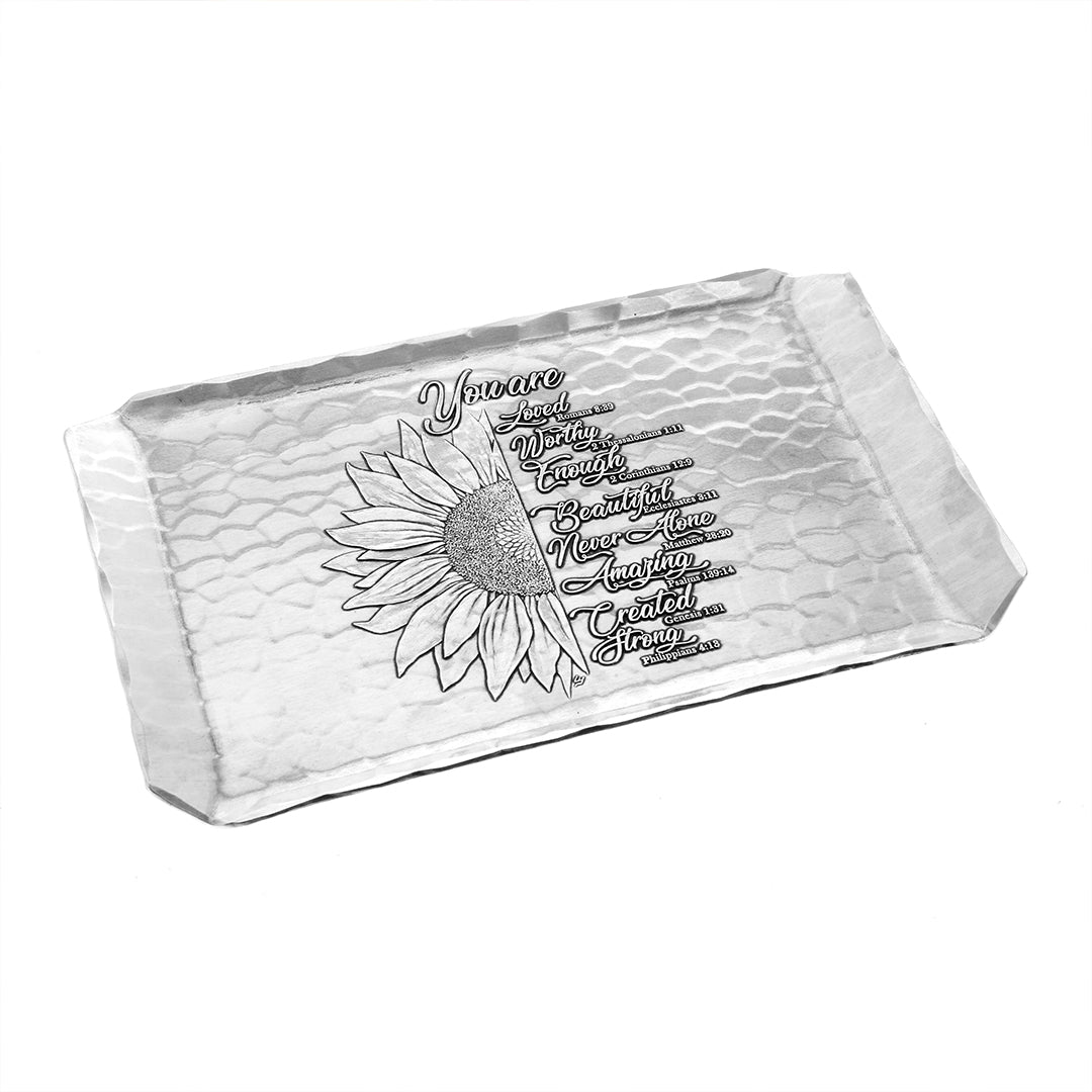 You Are... Sunflower Butler Tray