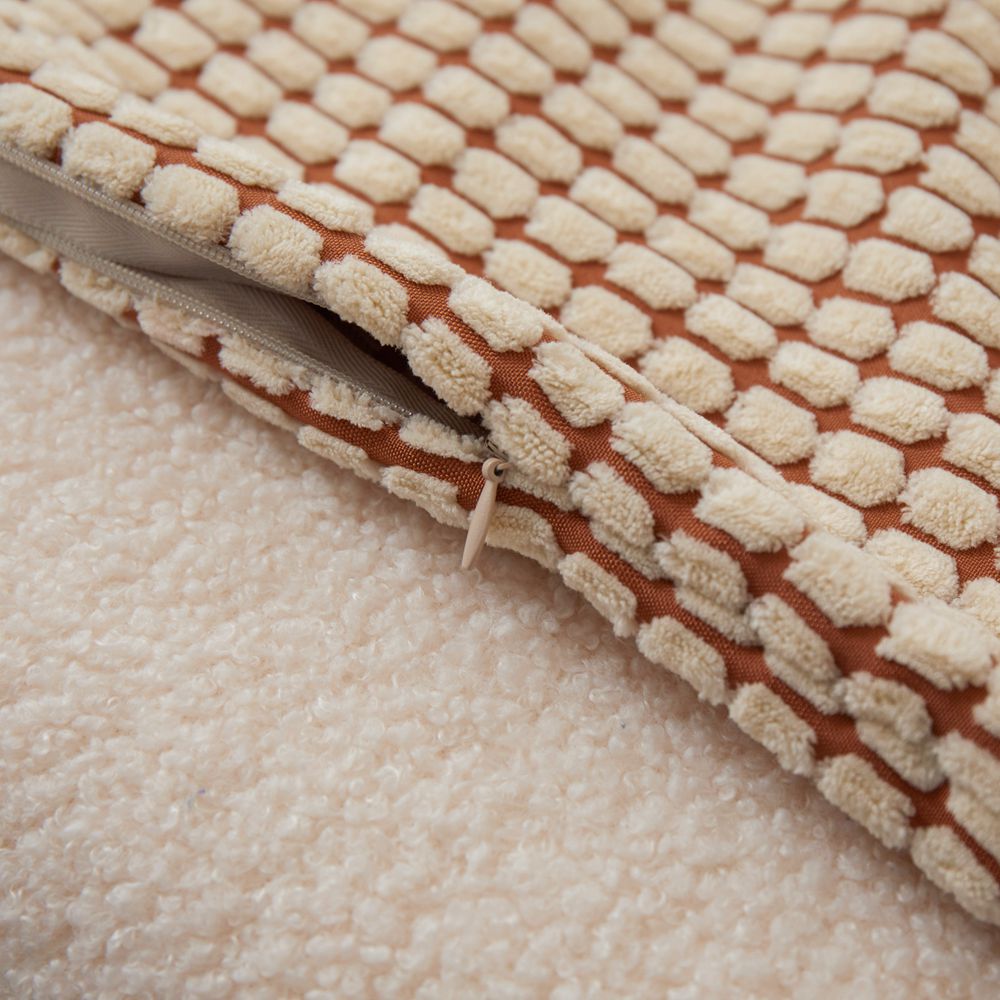 Polyester Blend soft hand feeling Throw Pillow (With insert) 11 color options size 18"x18"