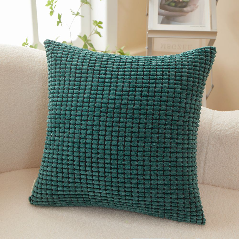 Polyester Blend soft hand feeling Throw Pillow (With insert) 11 color options size 18"x18"