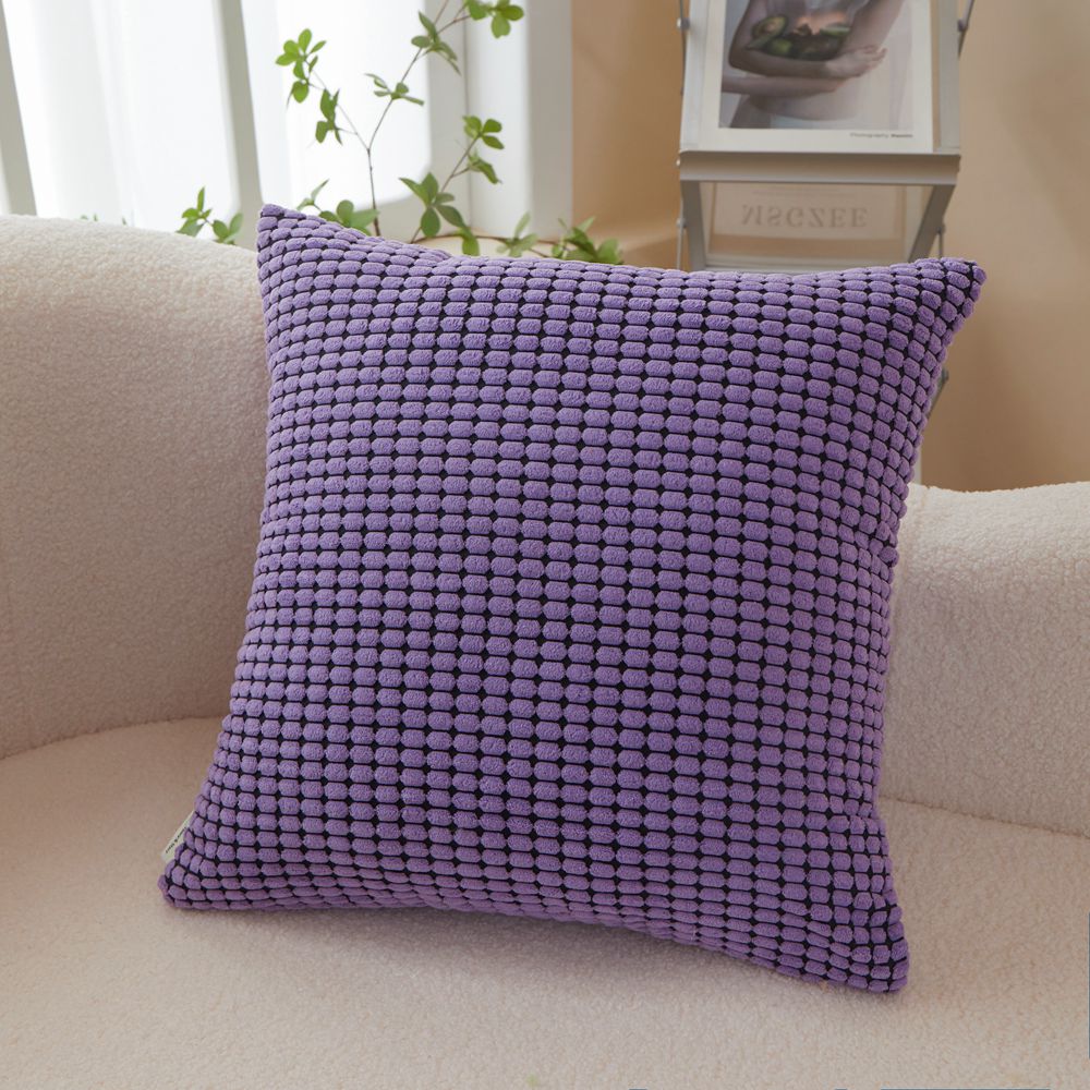 Polyester Blend soft hand feeling Throw Pillow (With insert) 11 color options size 18"x18"