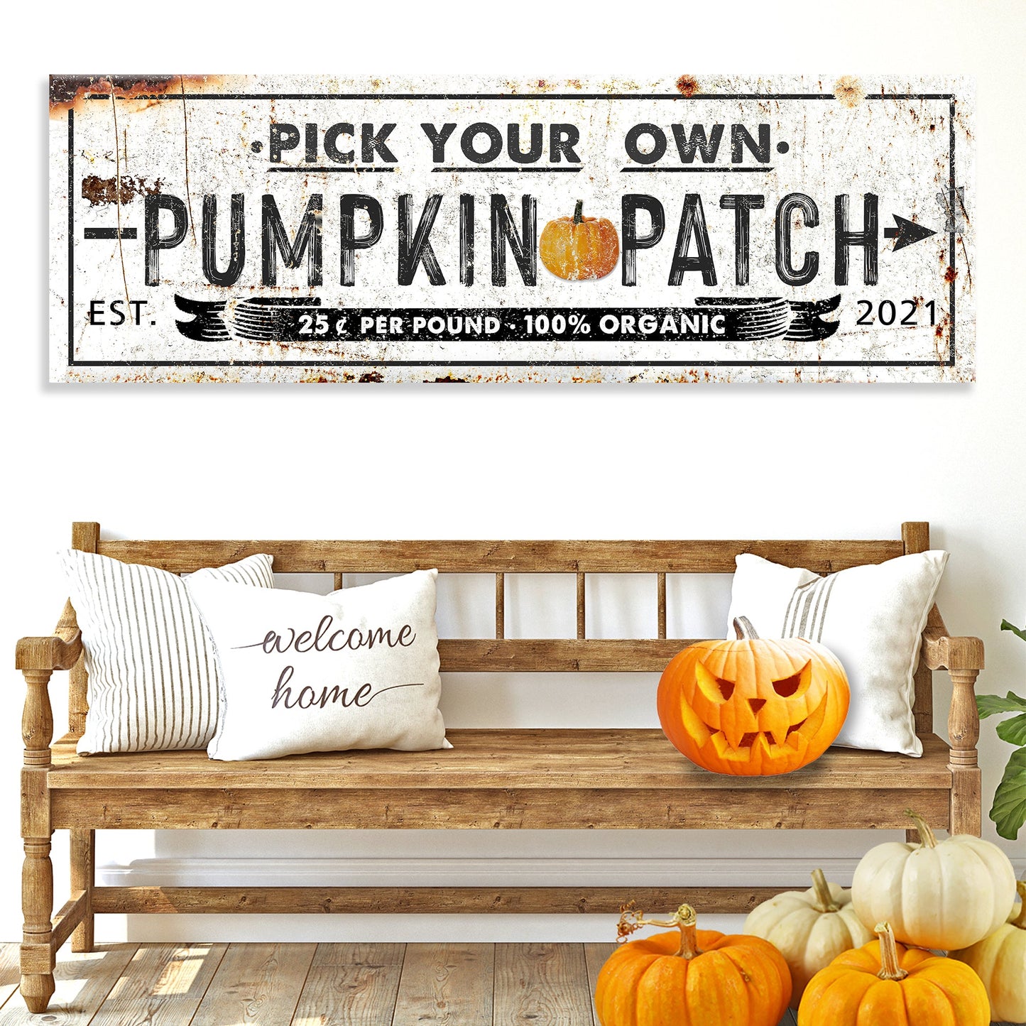 Pick Your Own Pumpkin Patch Sign