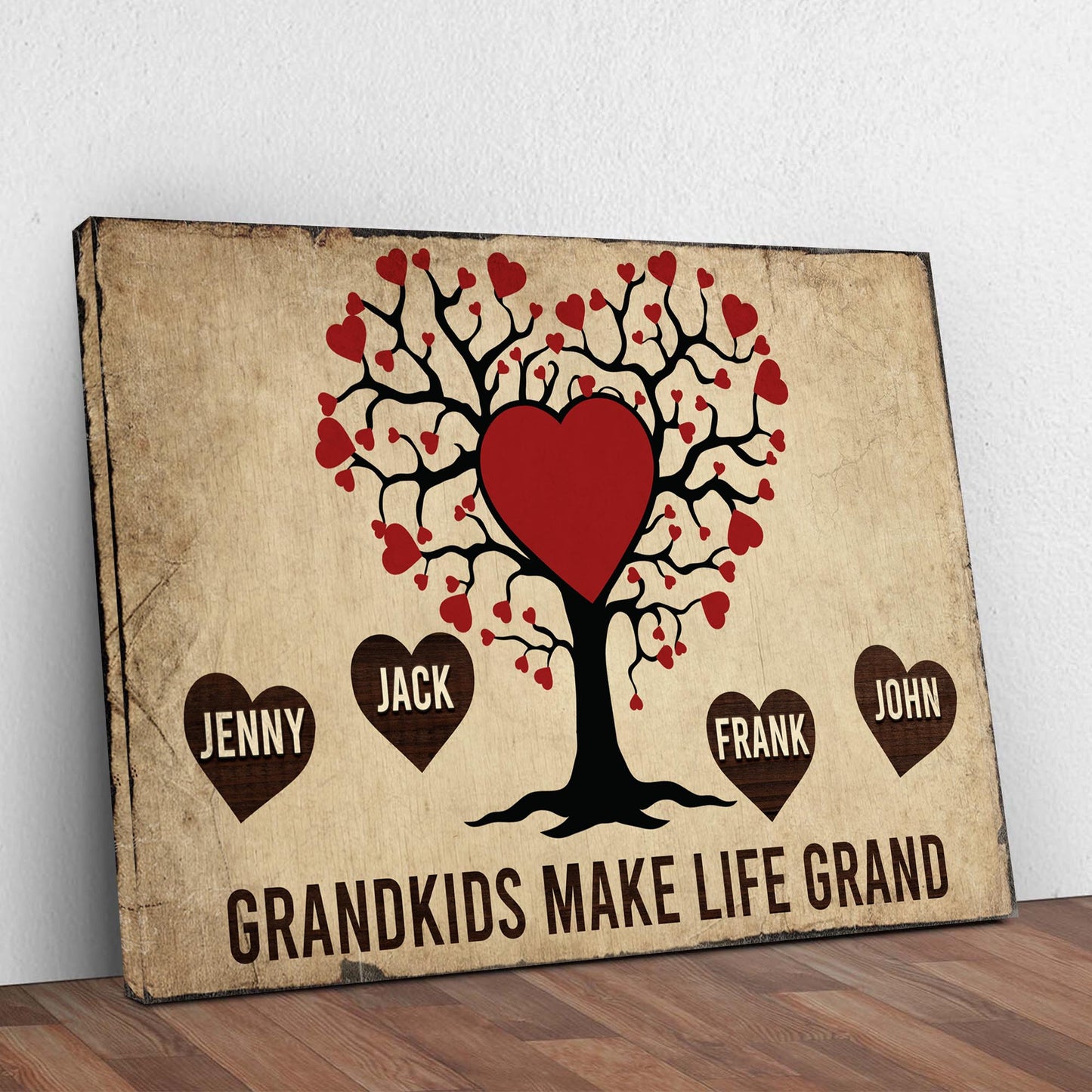 Grandkids Make Life Grand Sign