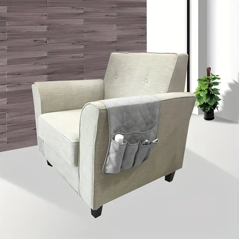 Sofa Armrest Organizer Pouch for Remote Control Storage