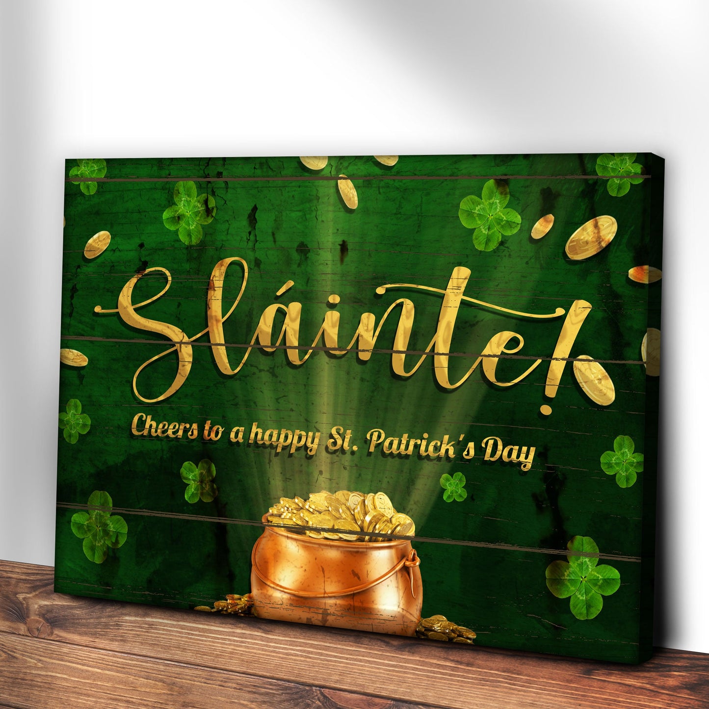 Sláinte! Cheers To A Happy St. Patrick's Day Sign