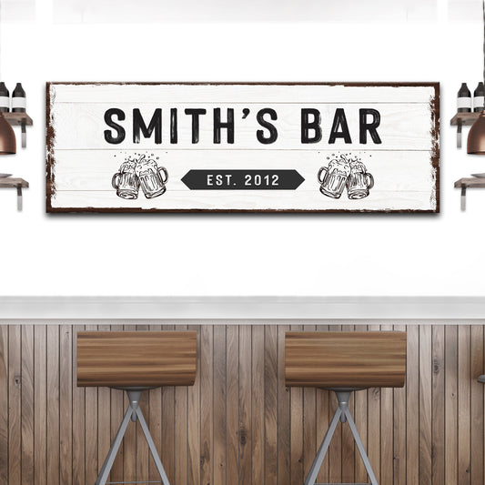 Family Bar Sign