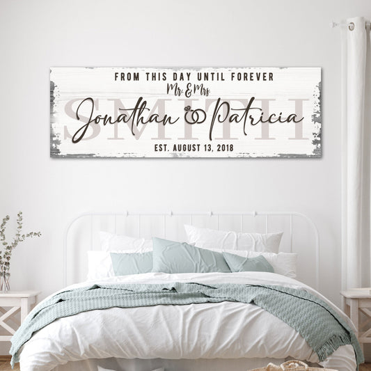 Custom Wedding Sign II