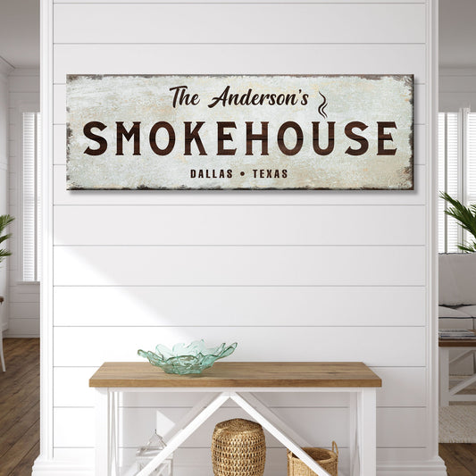 Family Smokehouse Sign