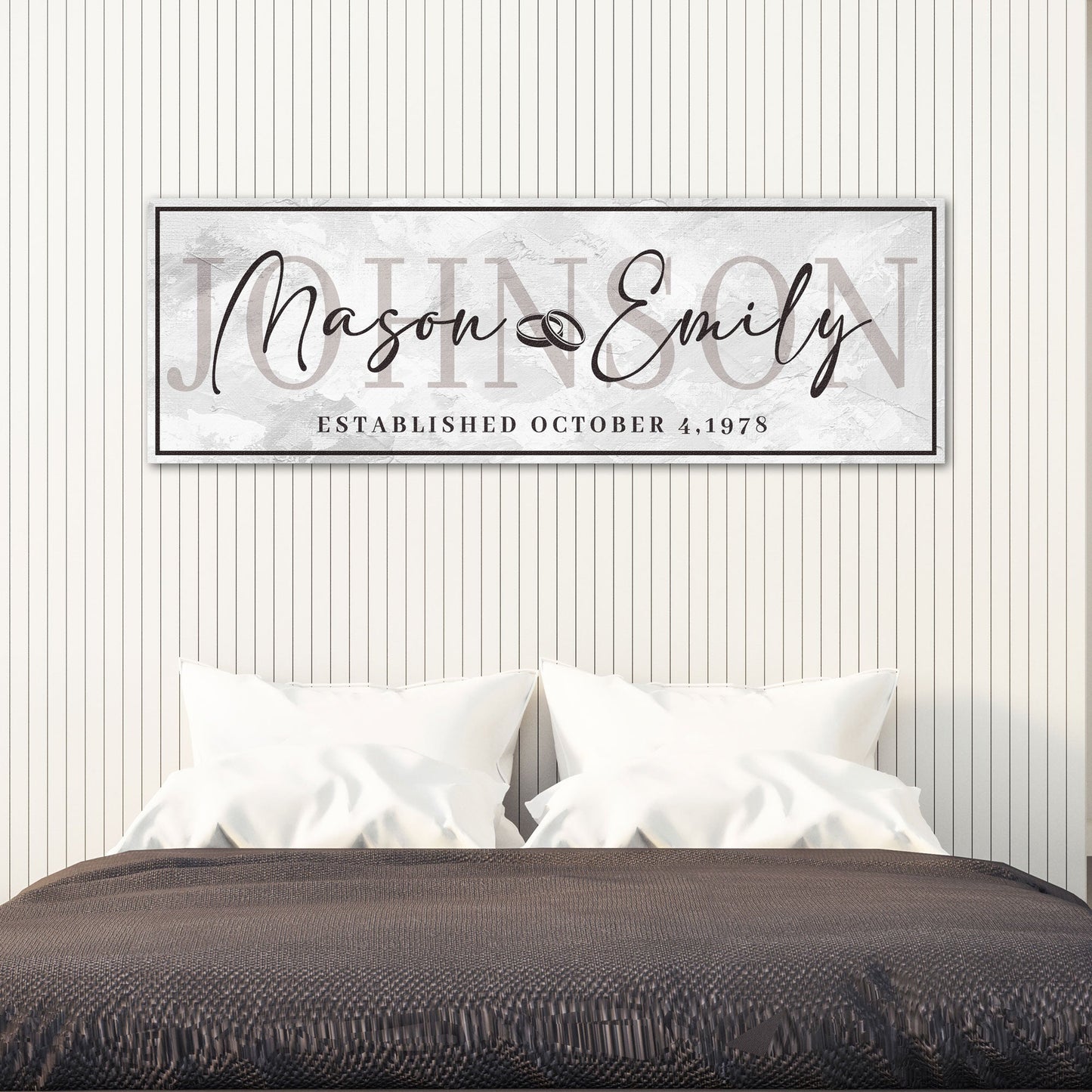 Last Name Wedding Gift Sign