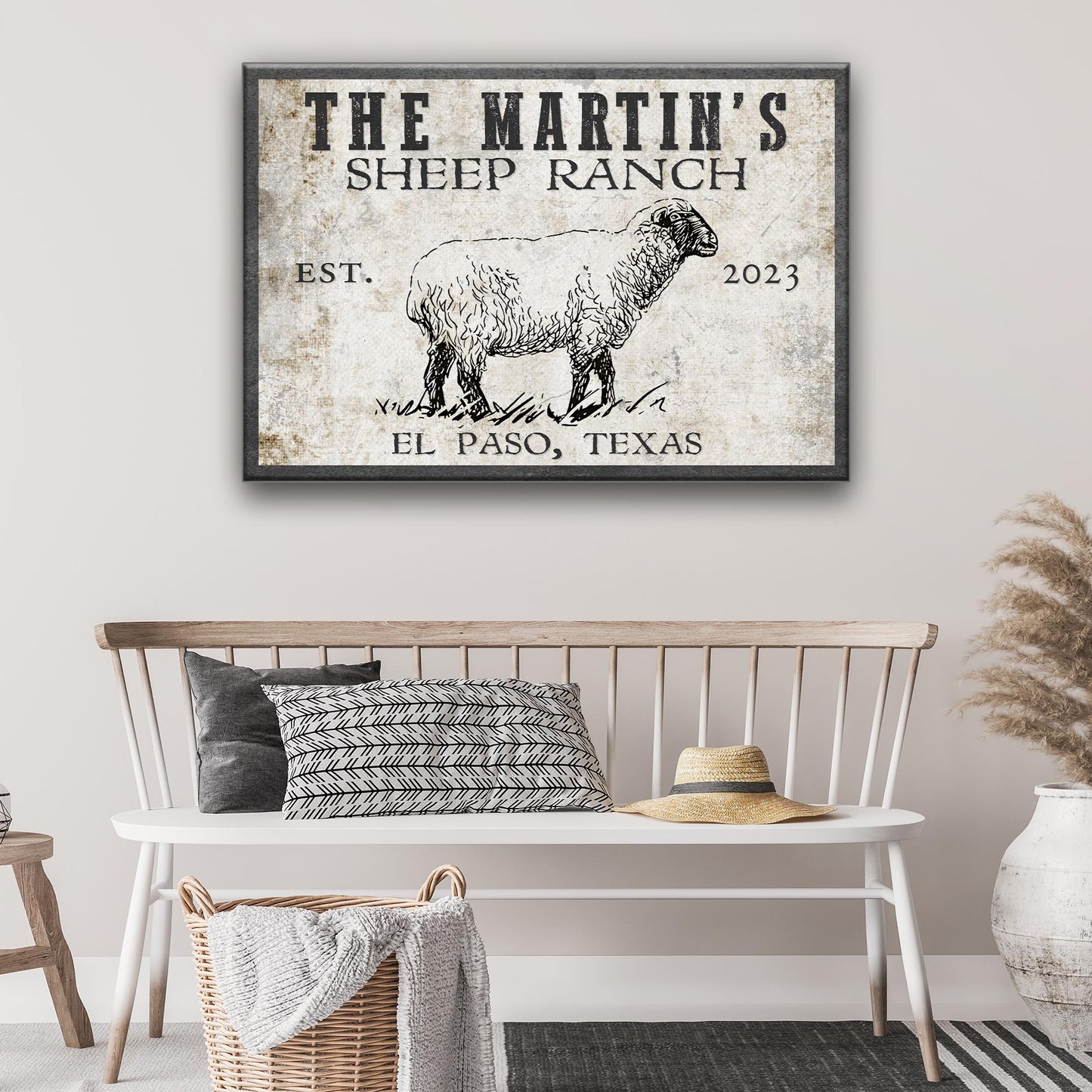 Sheep Ranch Sign II