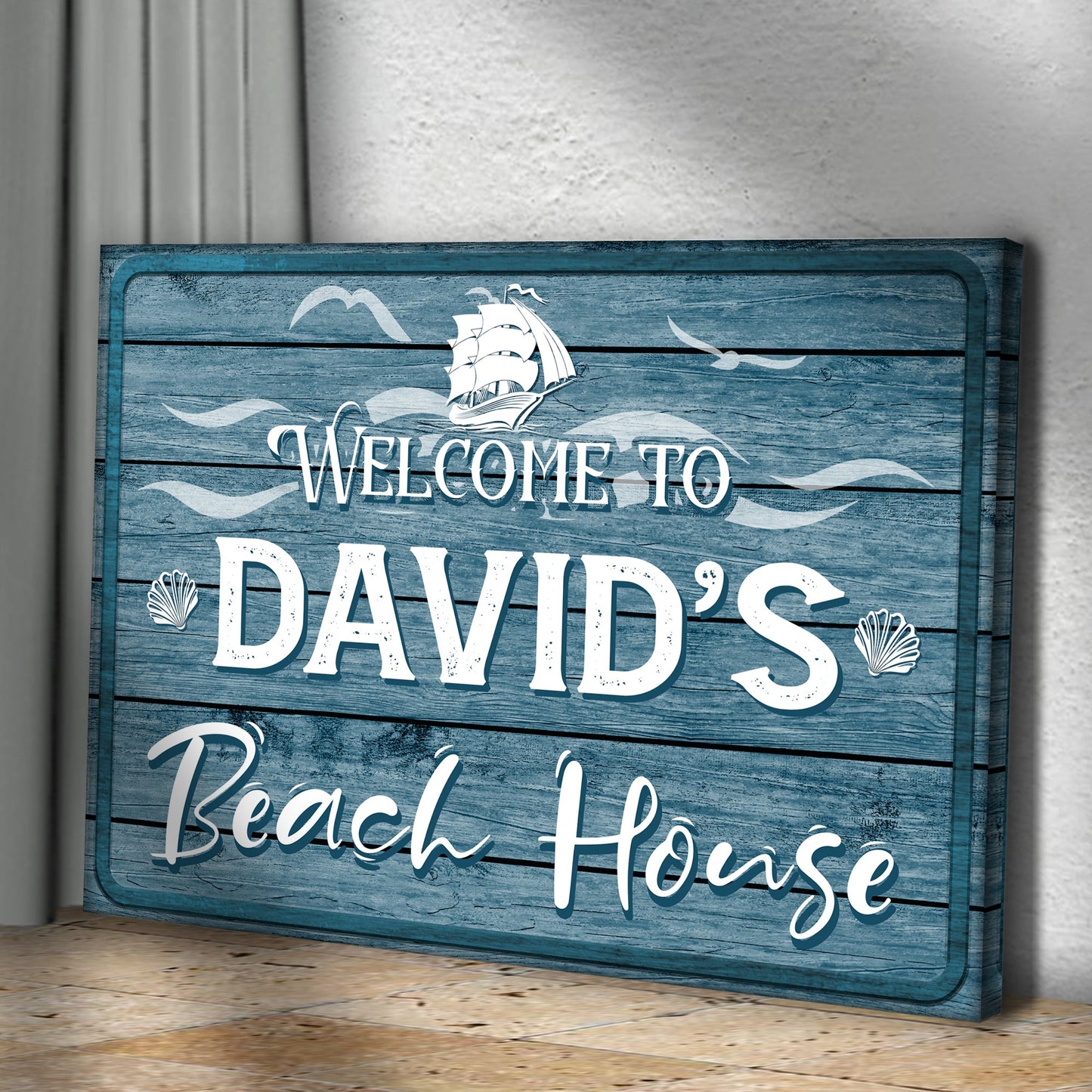 Beach House Welcome Sign