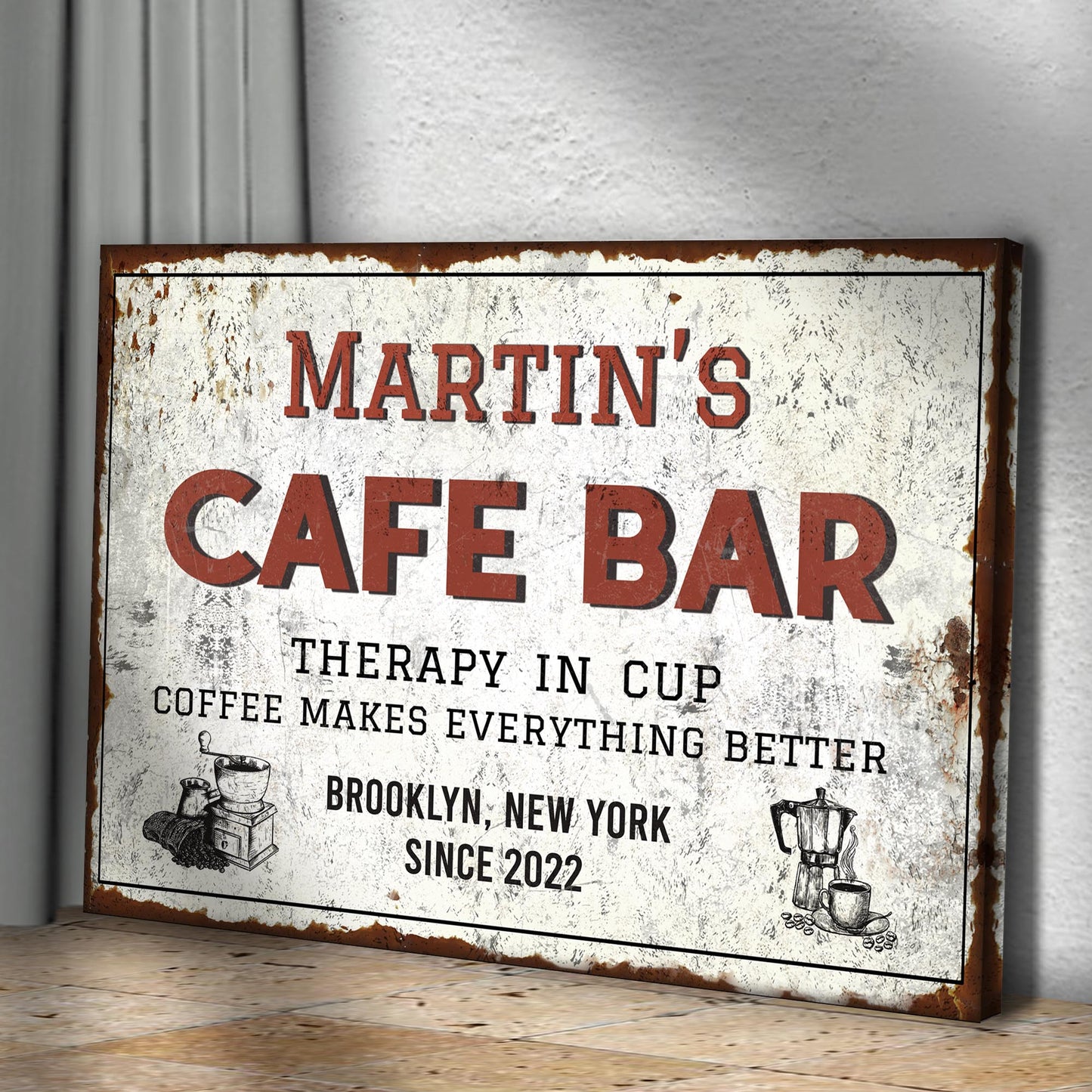 Cafe Bar Sign