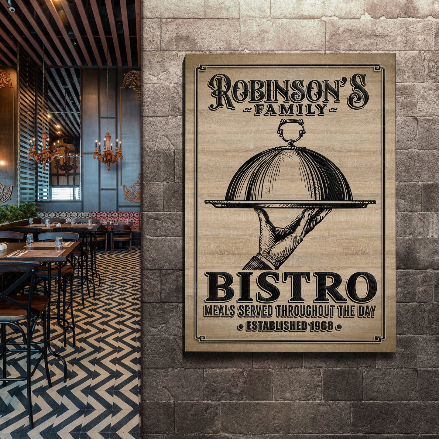 Family Bistro Sign III