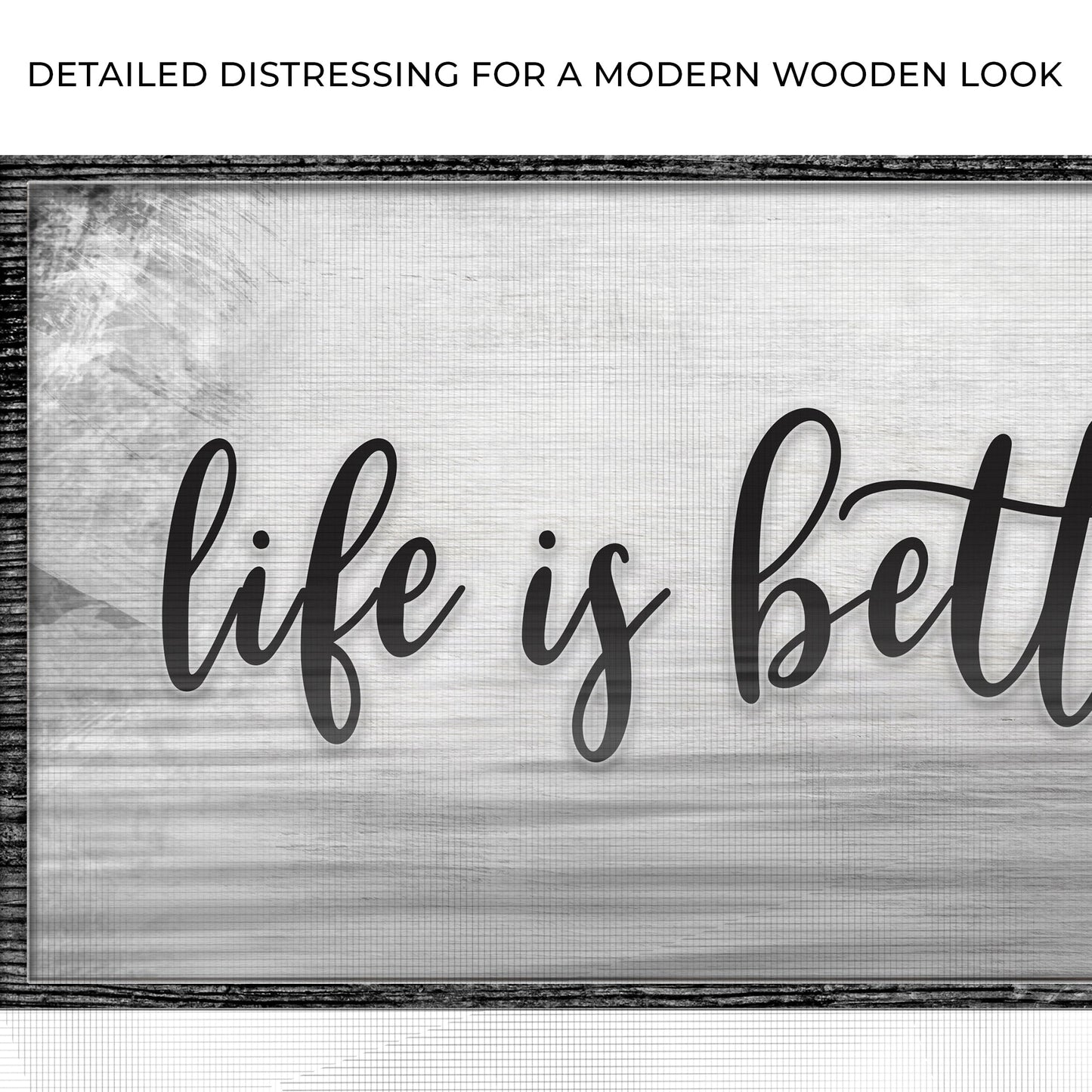 Life Is Better At The Lake Sign