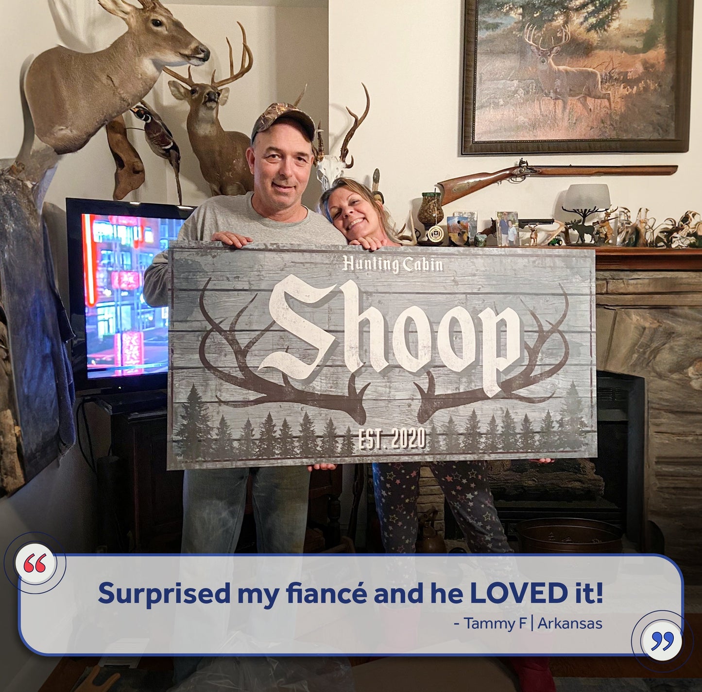 RUSTIC FAMILY ANTLER -LP1