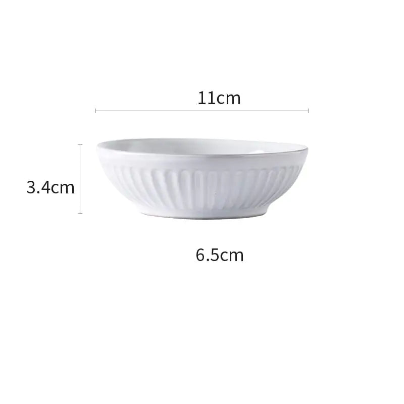 Nordic Retro Style Ceramic Tableware Set