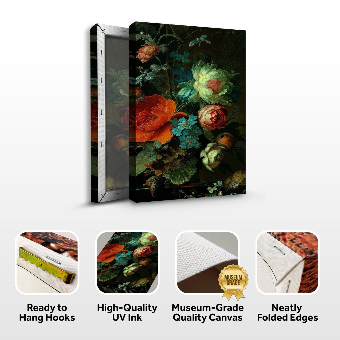 Canvas Print: "Verdant Elegance"