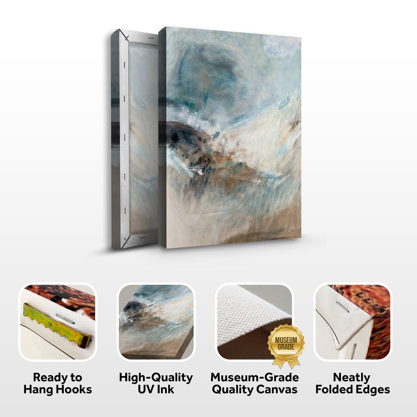 Canvas Print: "Whispering Coast II"