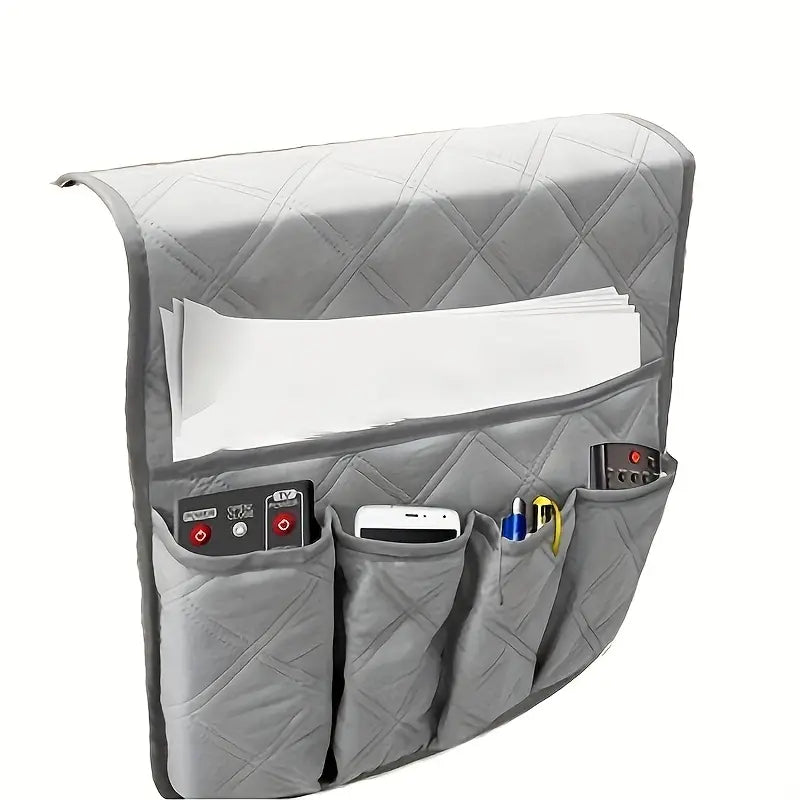 Sofa Armrest Organizer Pouch for Remote Control Storage