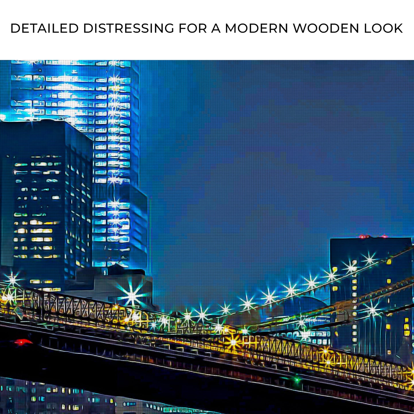 Brooklyn Bridge Night View Canvas Wall Art