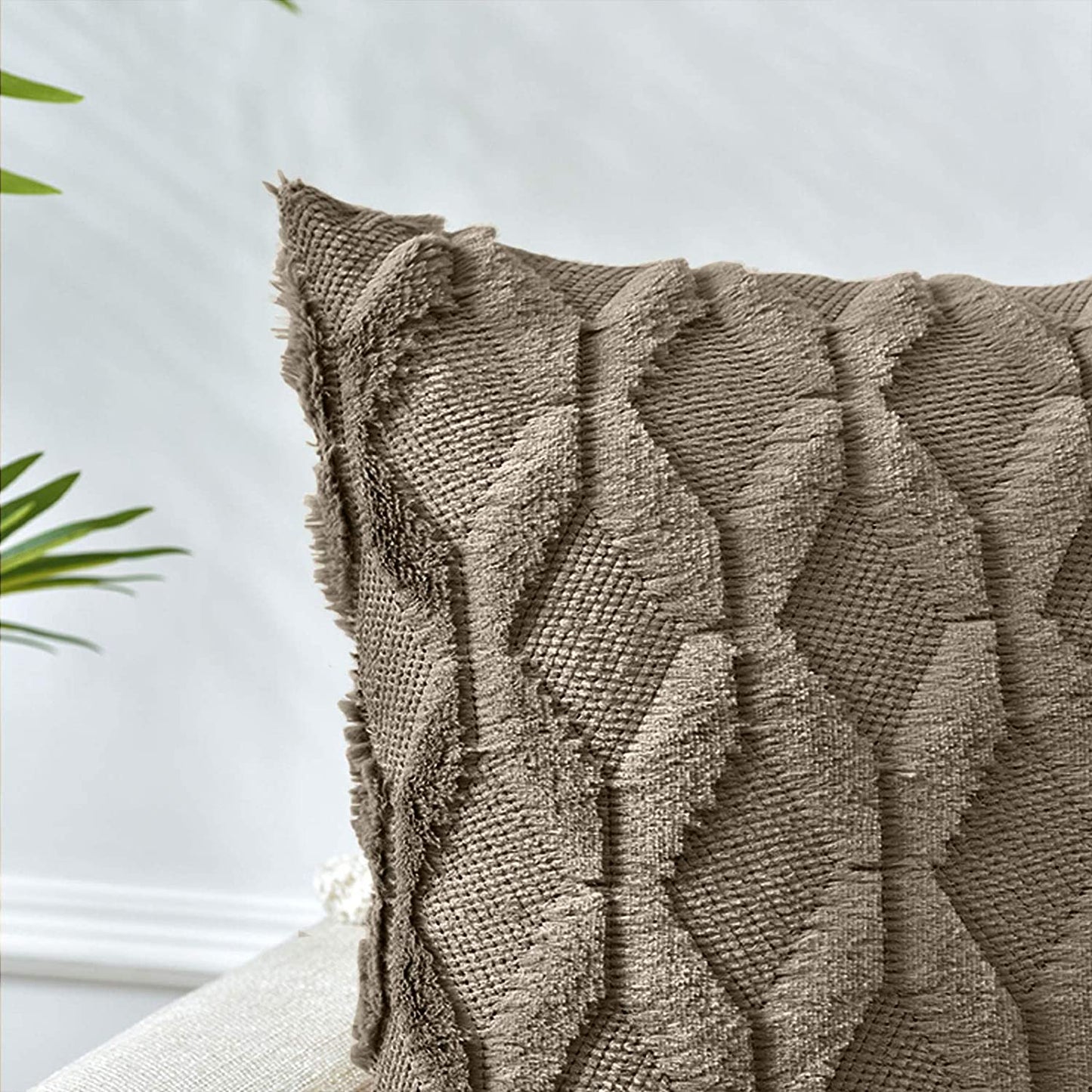 Reversible Throw Pillow Covers Wide Variety of Colors(With/Without Insert) size 18"x18