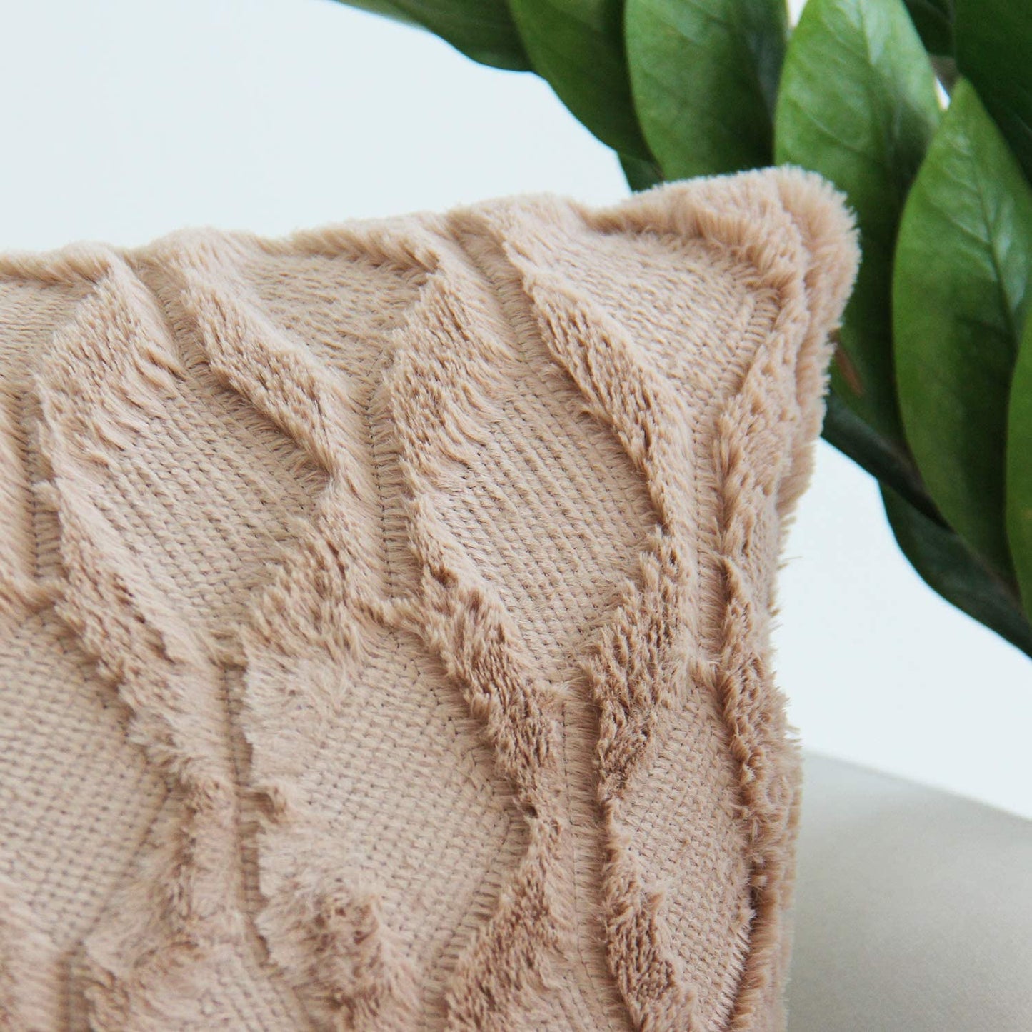 Reversible Throw Pillow Covers Wide Variety of Colors(With/Without Insert) size 18"x18