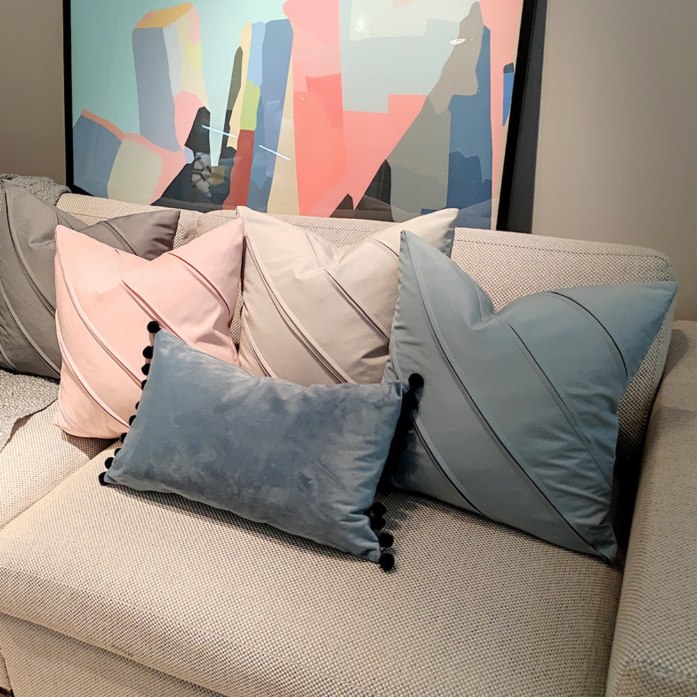 Pack of 2 Pillowcases Solid Colors (With/Without Inserts) size 18"x18"