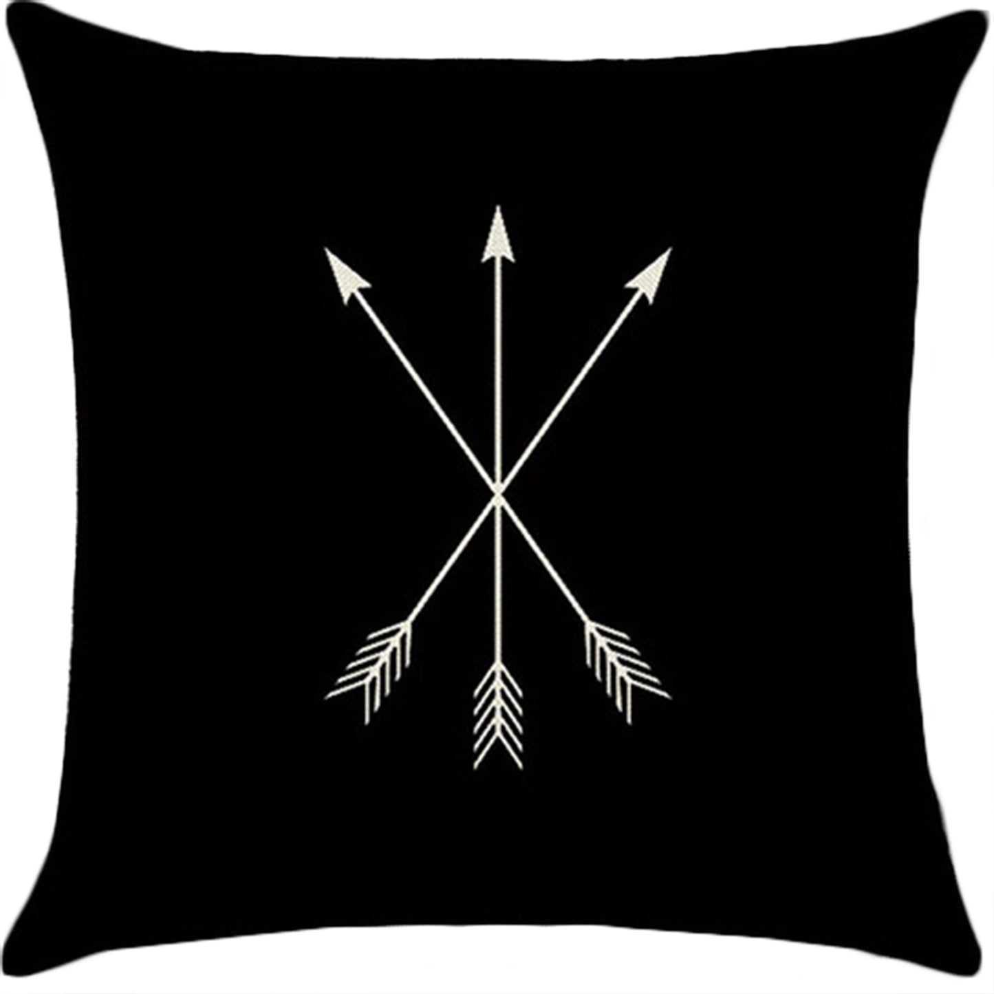 Set of 2 18"x18" square throw pillow geometric images covers only or with inserts