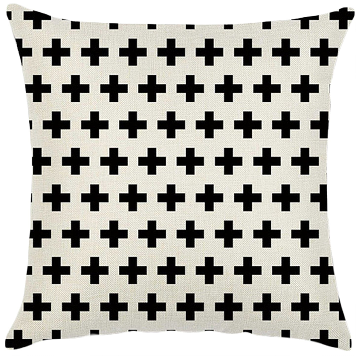 18''x18'' geometric print throw pillow | 18 designs modern & minimalist patterns | chic monochrome accent | insert included