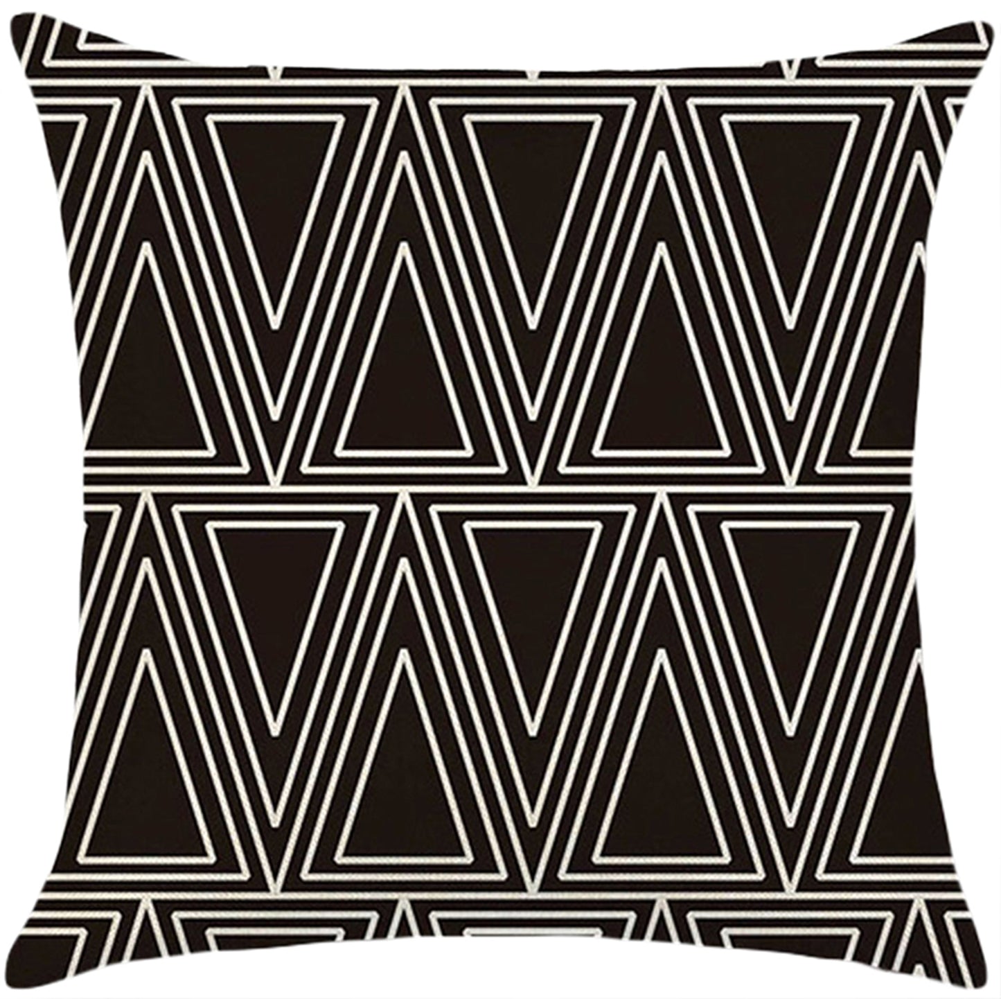 18''x18'' geometric print throw pillow | 18 designs modern & minimalist patterns | chic monochrome accent | insert included