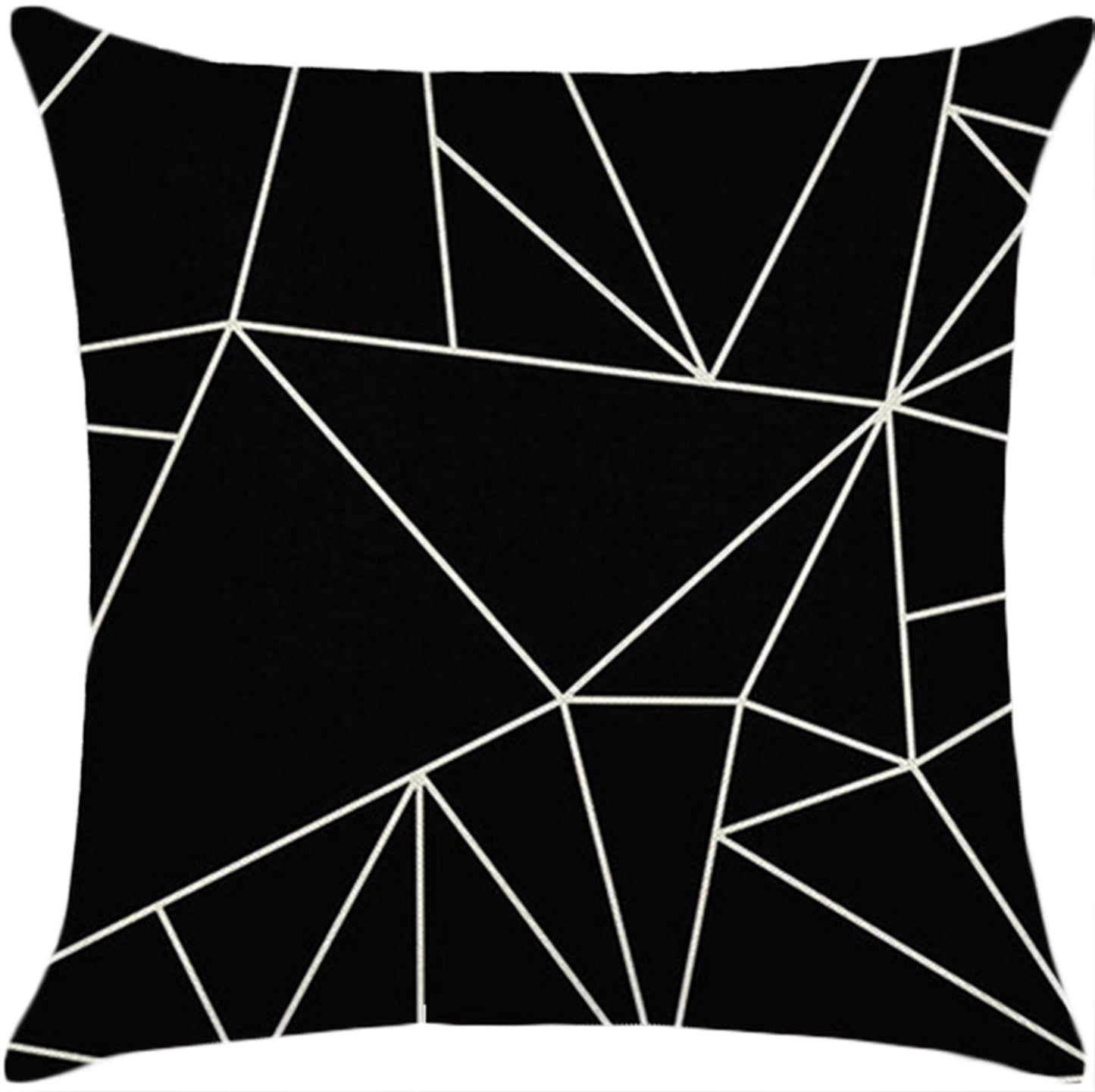 18''x18'' geometric print throw pillow | 18 designs modern & minimalist patterns | chic monochrome accent | insert included