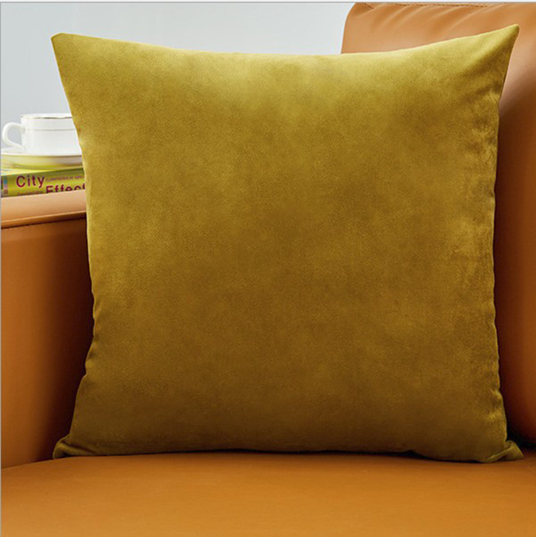 18"x18" luxury velvet throw pillow | 7 vibrant colors | 18" insert included
