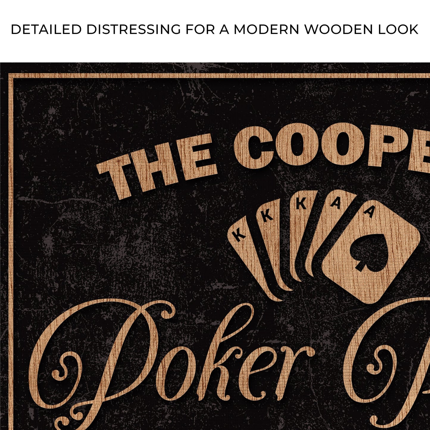 Invitation Only Poker Room Sign