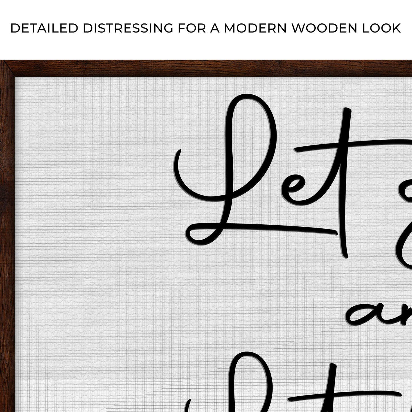 Let go And Let God Sign