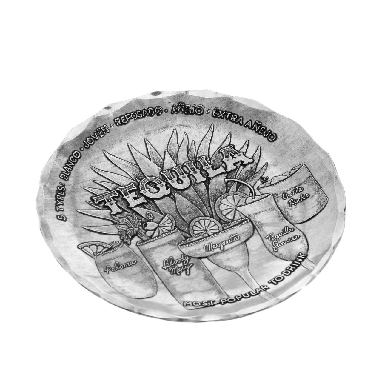 Anatomy of Tequila Coaster