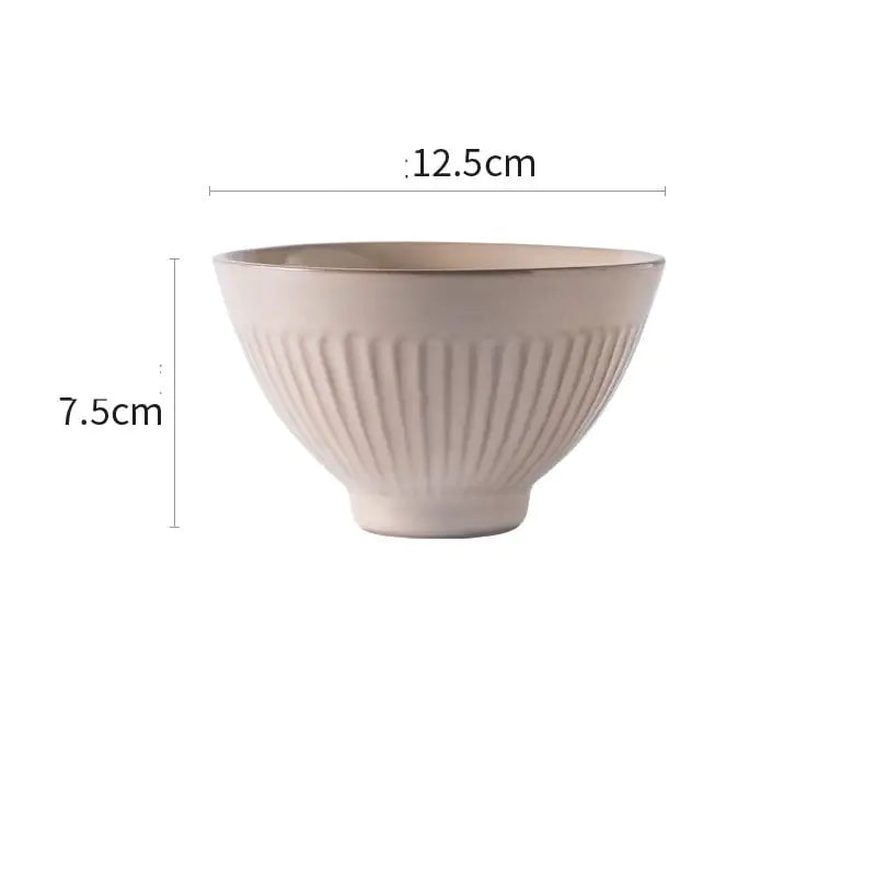 Nordic Retro Style Ceramic Tableware Set