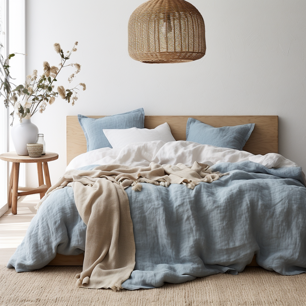 Linen Duvet Cover & Shams