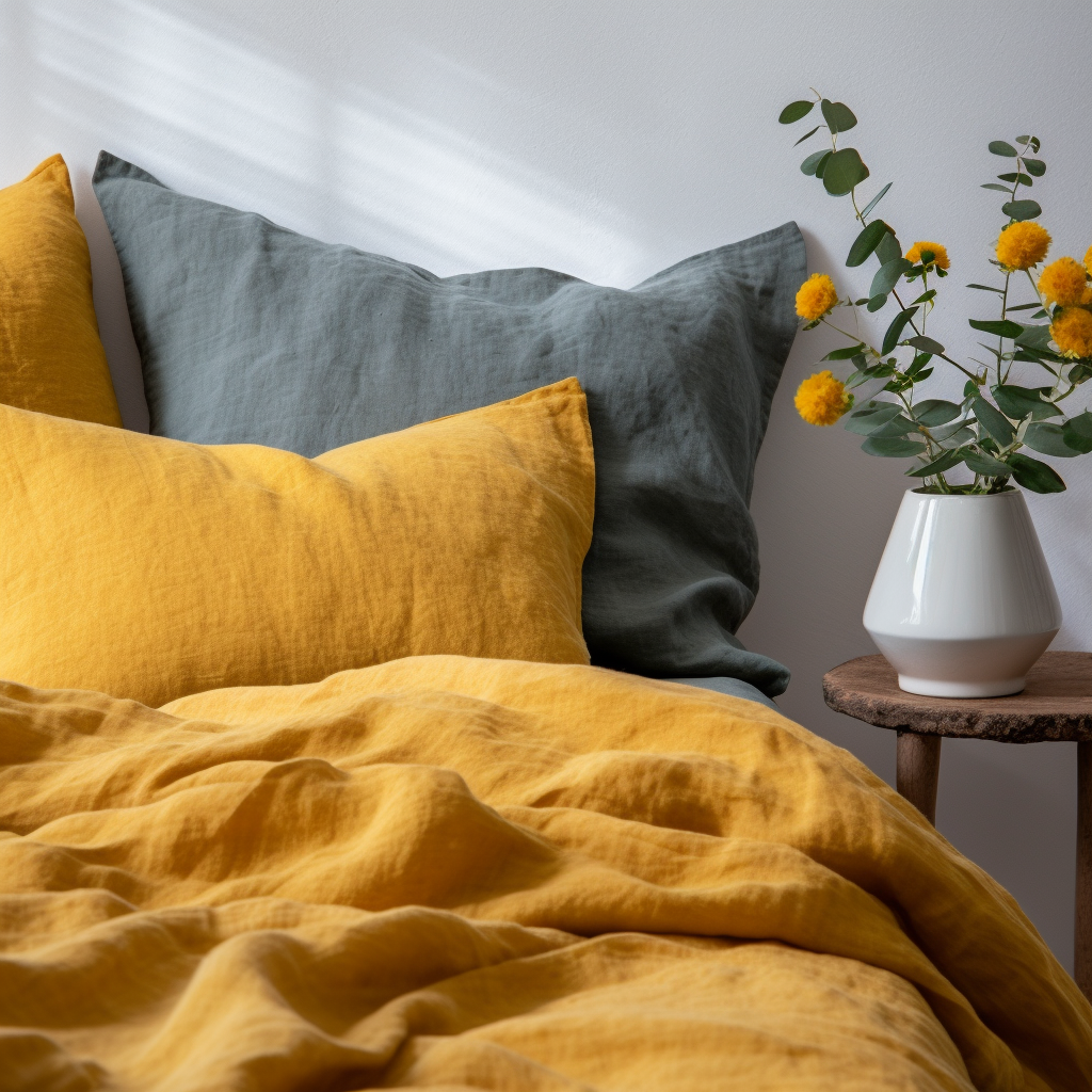 Linen Duvet Cover & Shams