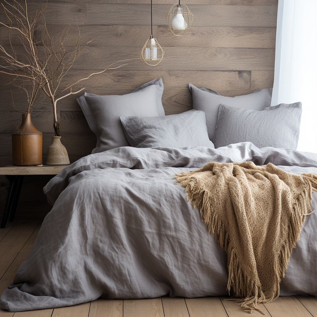 Linen Duvet Cover & Shams