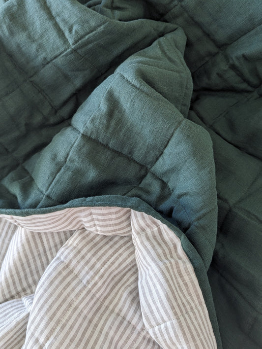 Reversible Linen Quilt